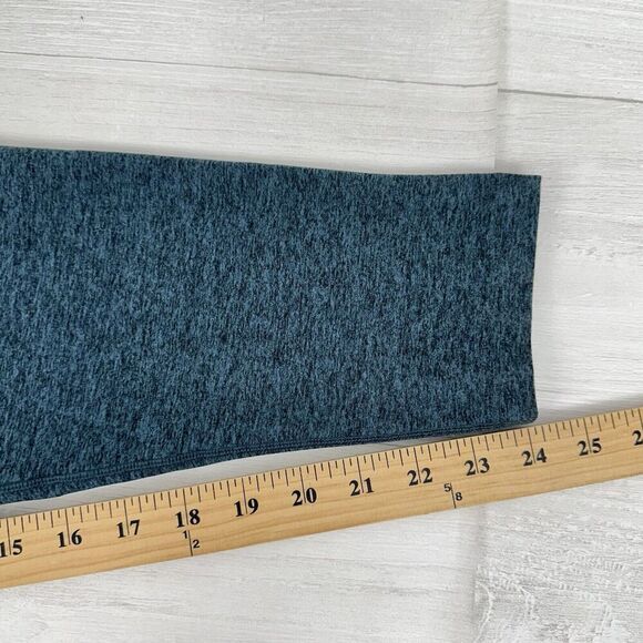 NWT Calia LustraLux Bodysuit Women XL Strappy Back Deep Aqua Blue Yoga $110 - Picture 10 of 15